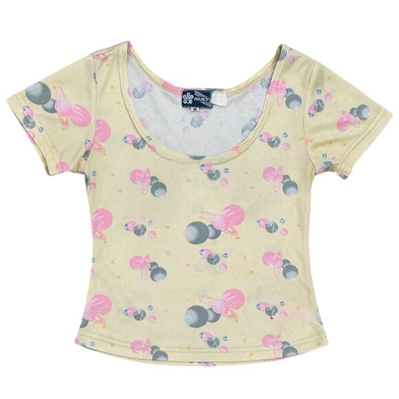 Vintage N By Nancy Planet Print Tee - Picture 7 of 7